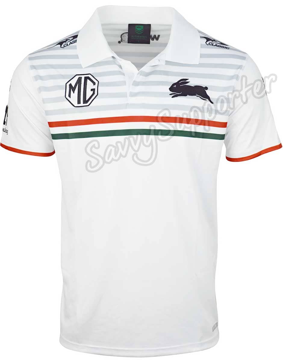 South Sydney Rabbitohs NRL Mens Coaches Polo Shirt - Image 2