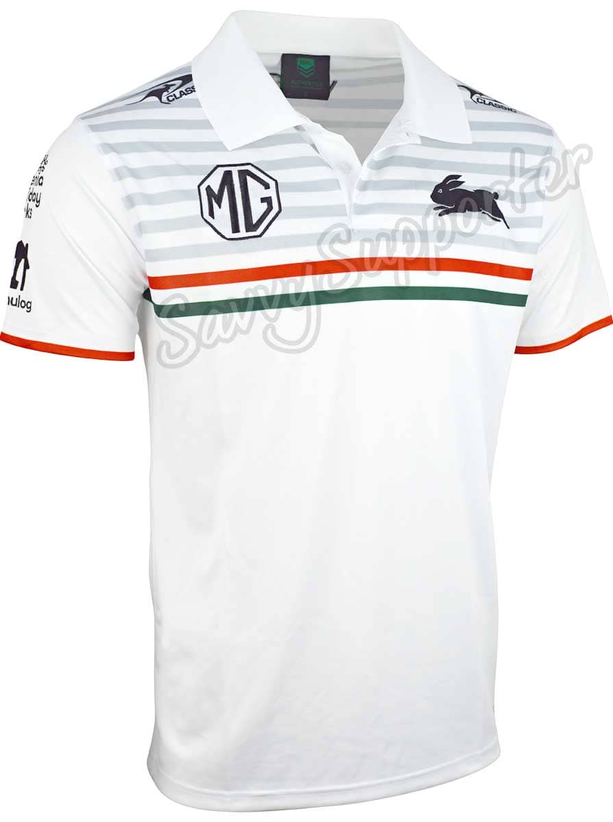 South Sydney Rabbitohs NRL Mens Coaches Polo Shirt - Image 3