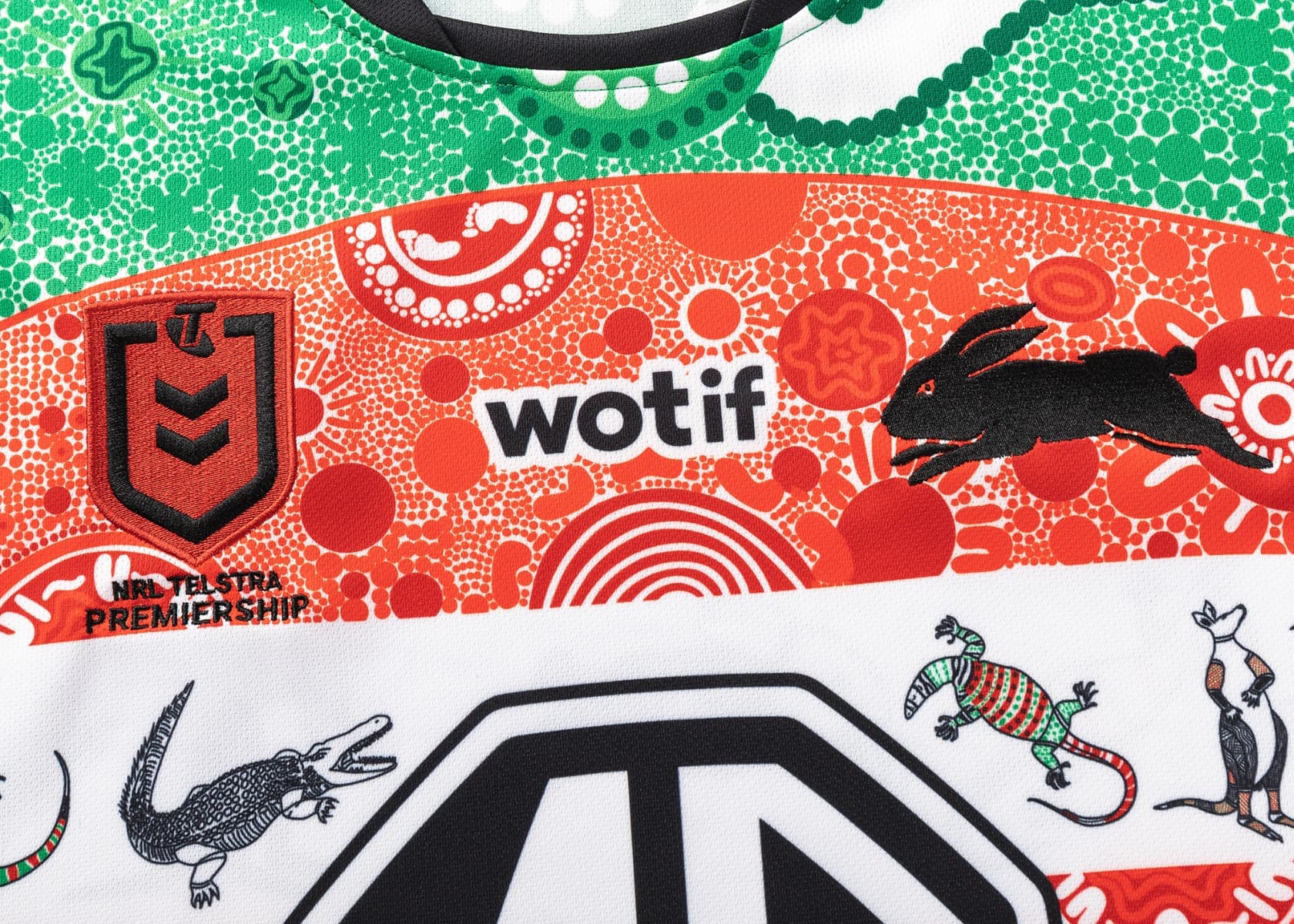 South Sydney Rabbitohs NRL Mens Indigenous Jersey - Image 3