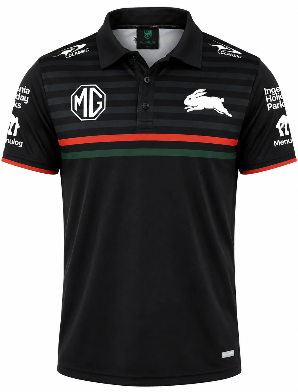 South Sydney Rabbitohs NRL Mens Players Polo Shirt