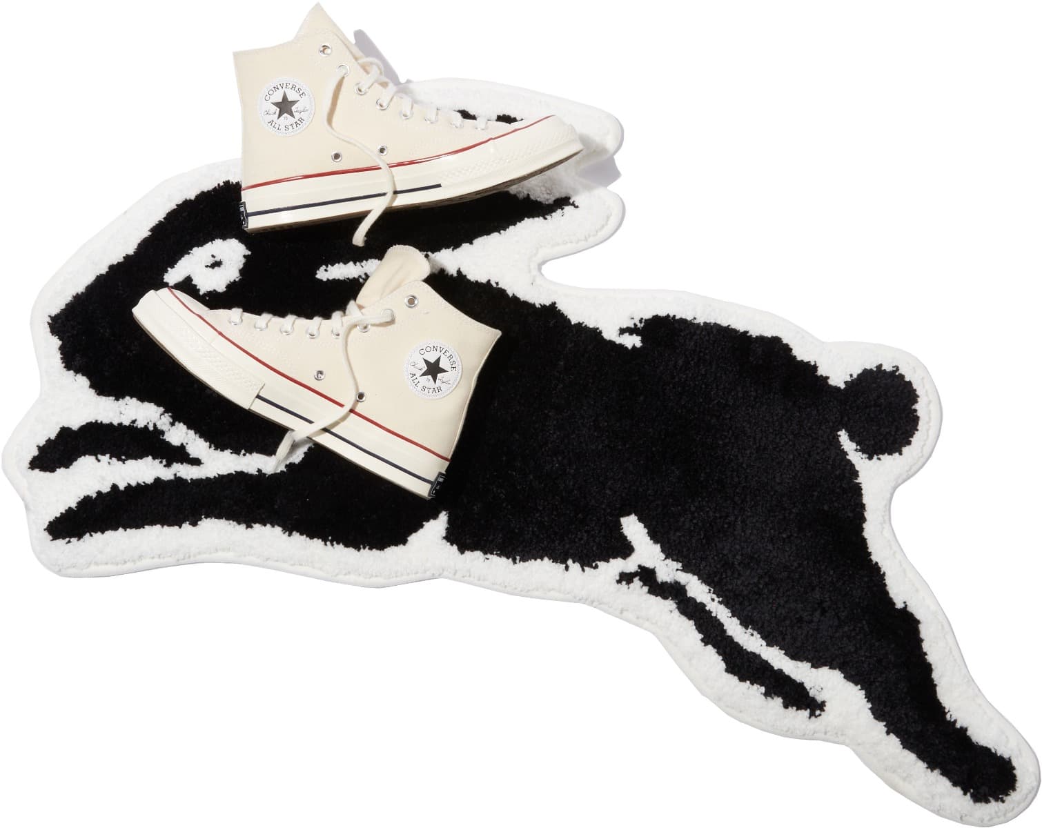 South Sydney Rabbitohs NRL Team Logo Floor Rug - Image 3