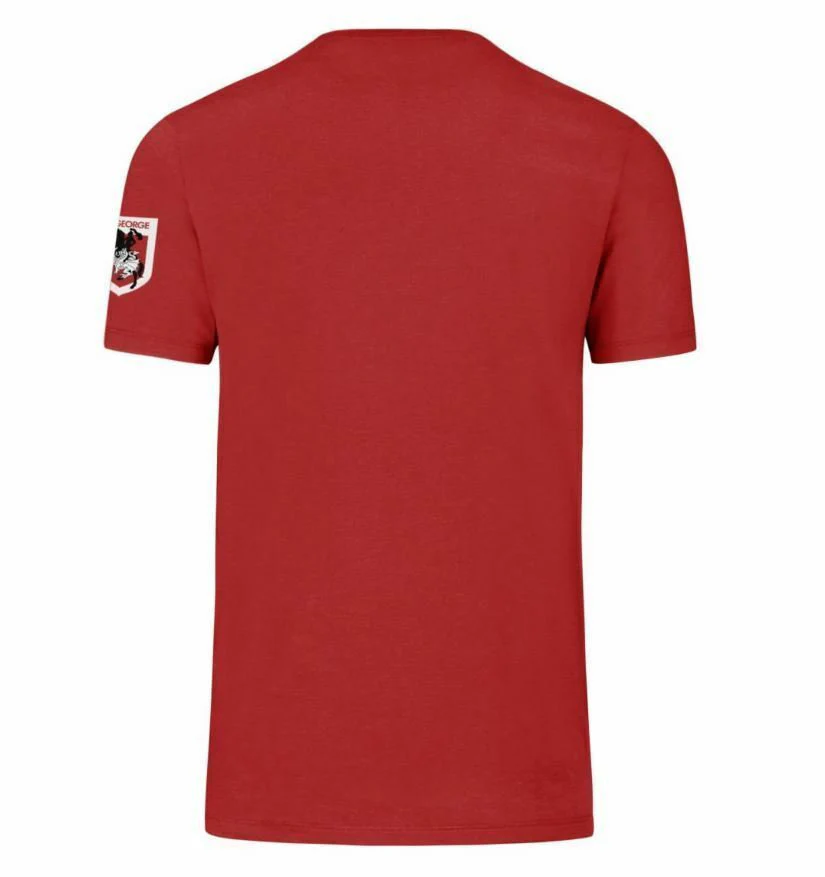 St George Dragons NRL Mens Team Club Shirt - 70% Cotton - Image 2