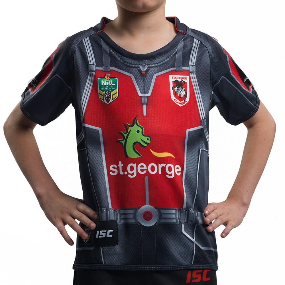 St George Dragons NRL Mens Antman Marvel Jersey - Image 2