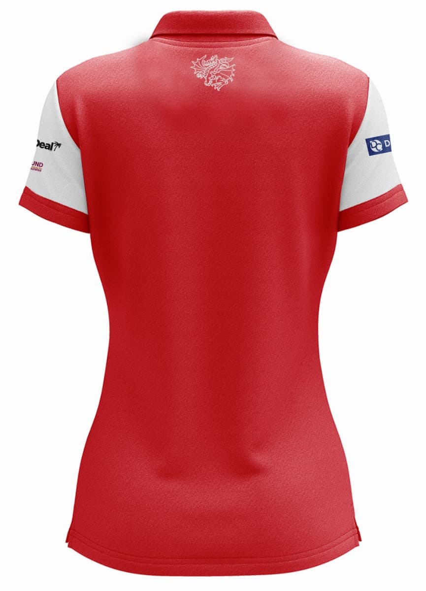 St George Dragons 2020 NRL Ladies Media Polo Shirt - Image 2