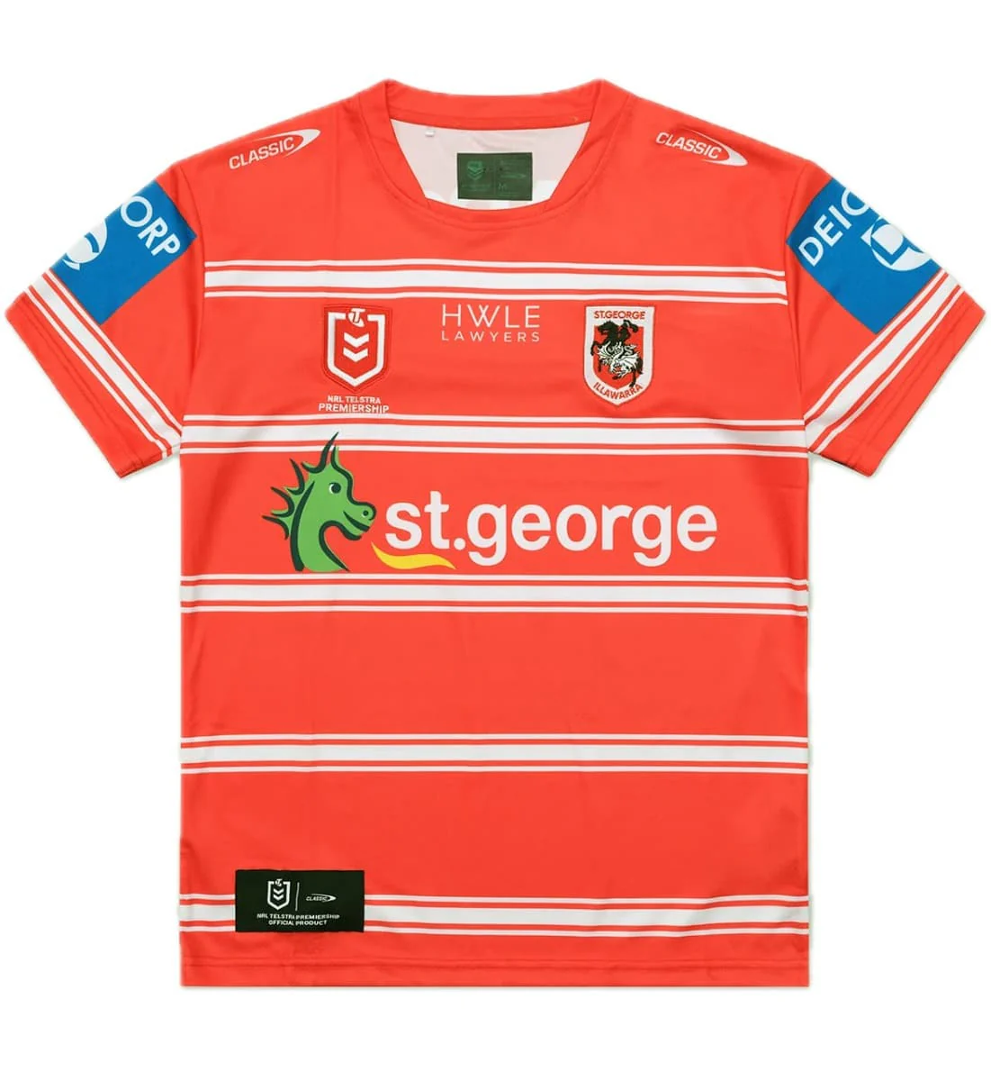 St George Dragons 2024 NRL Mens Alternate Jersey