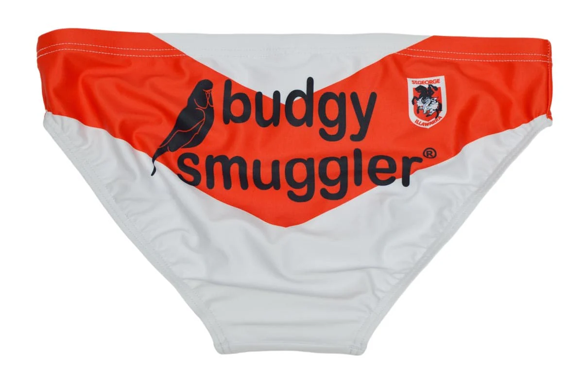 St George Dragons NRL Mens Budgy Smuggler Swimmers - Image 3