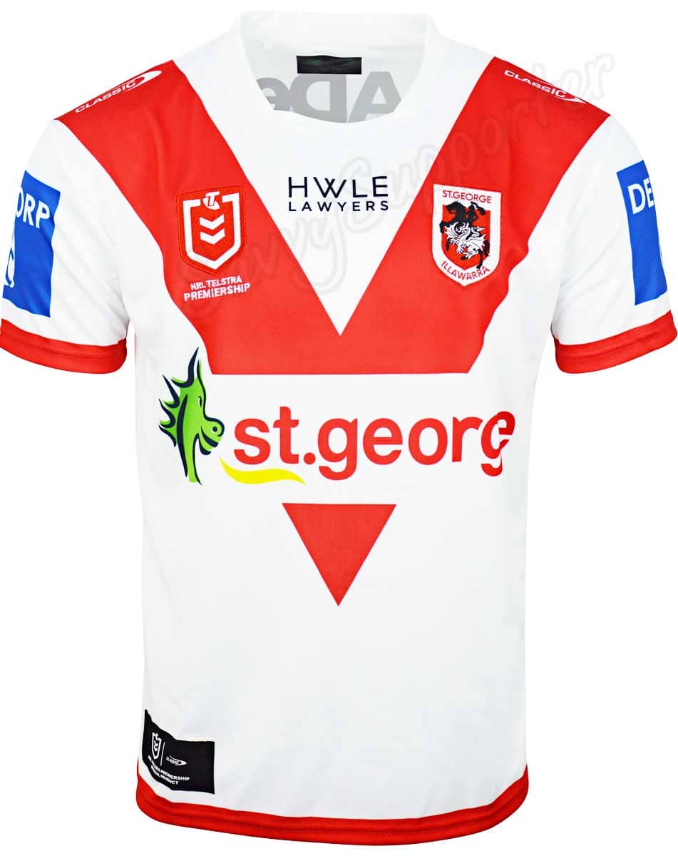 St George Dragons 2024 NRL Mens Home Jersey - Image 2
