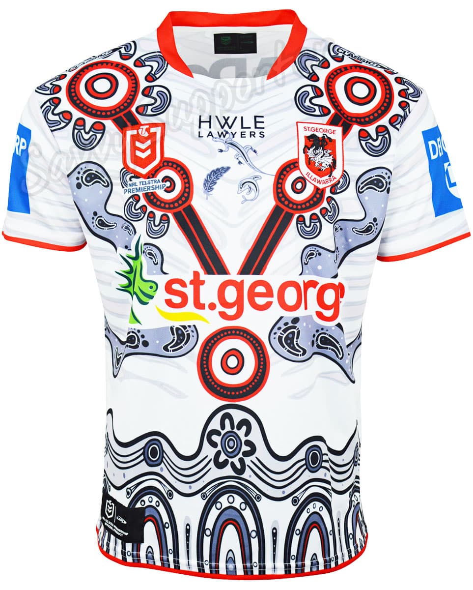 St George Dragons 2024 NRL Mens Indigenous Jersey - Image 3