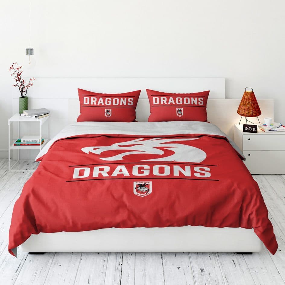 St George Dragons 2026 NRL Double Quilt Set