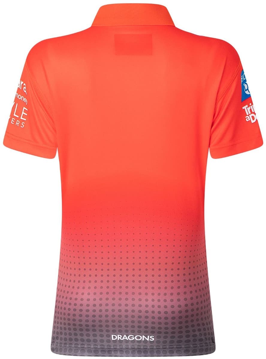 St George Dragons 2025 NRL Ladies Media Polo Shirt - Image 2