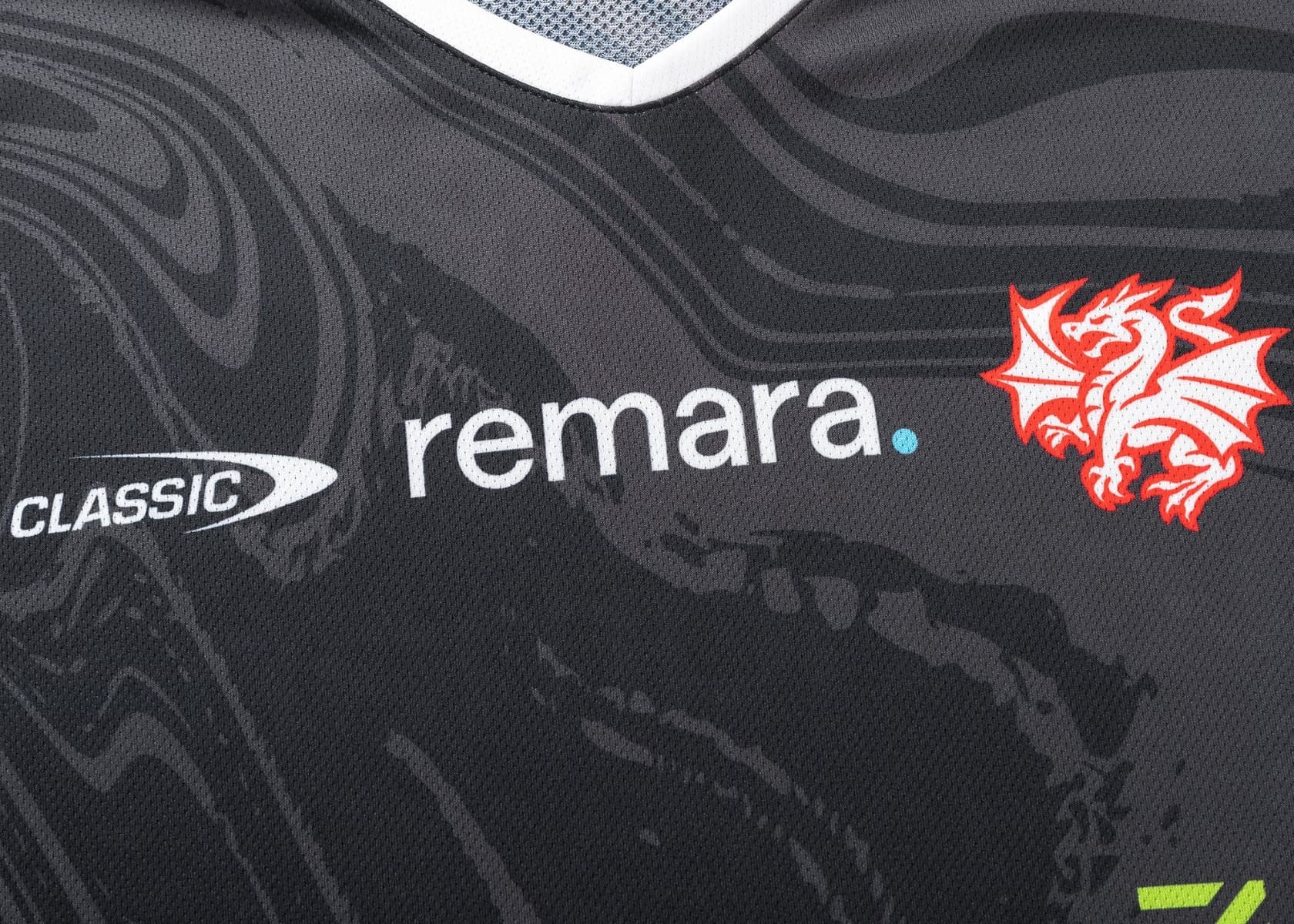 St George Dragons 2025 NRL Mens Black Training Shirt - Image 4