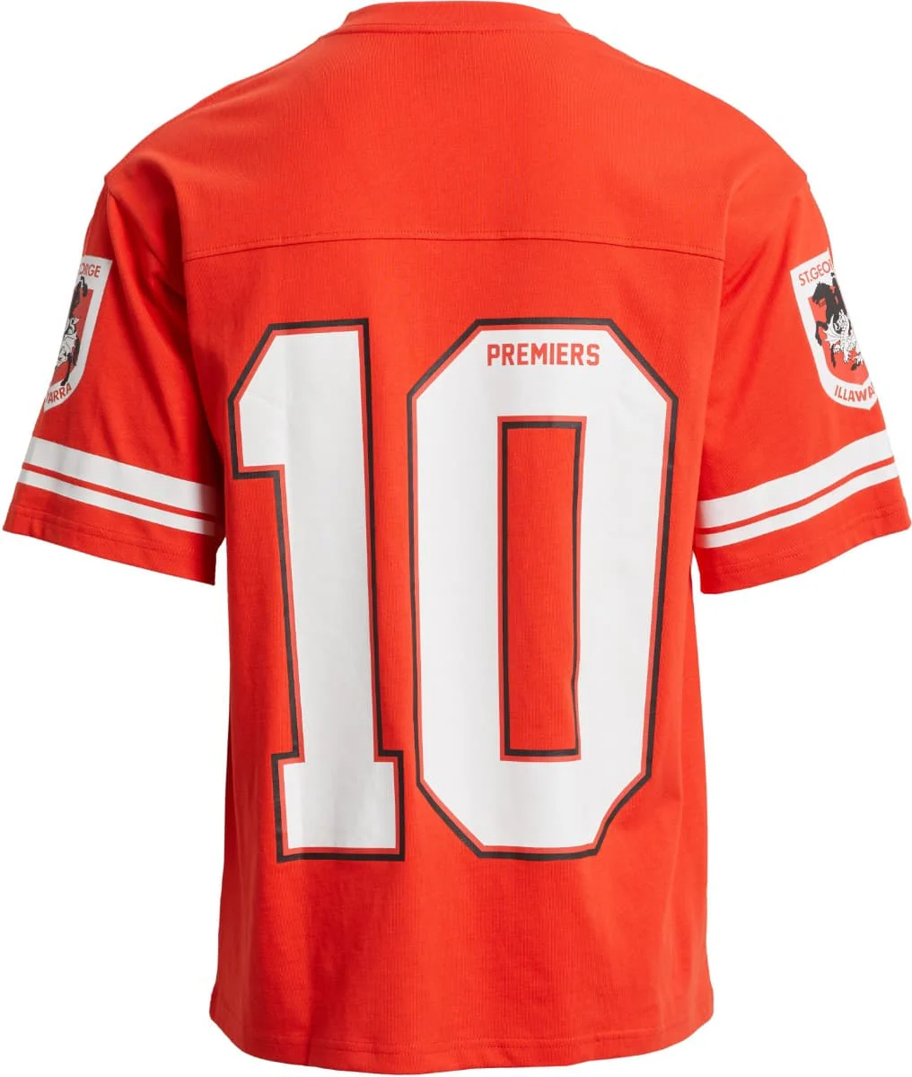 St George Dragons 2025 NRL Mens Gridiron Shirt - Image 2