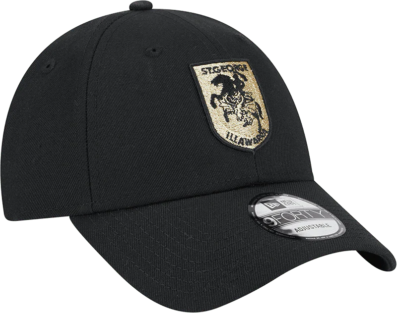 St George Dragons 2026 NRL New Era Gold 9FORTY Snap Cap - Image 2