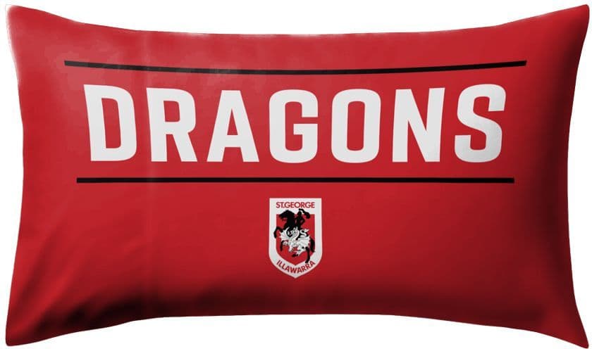 St George Dragons 2026 NRL Pillow Case