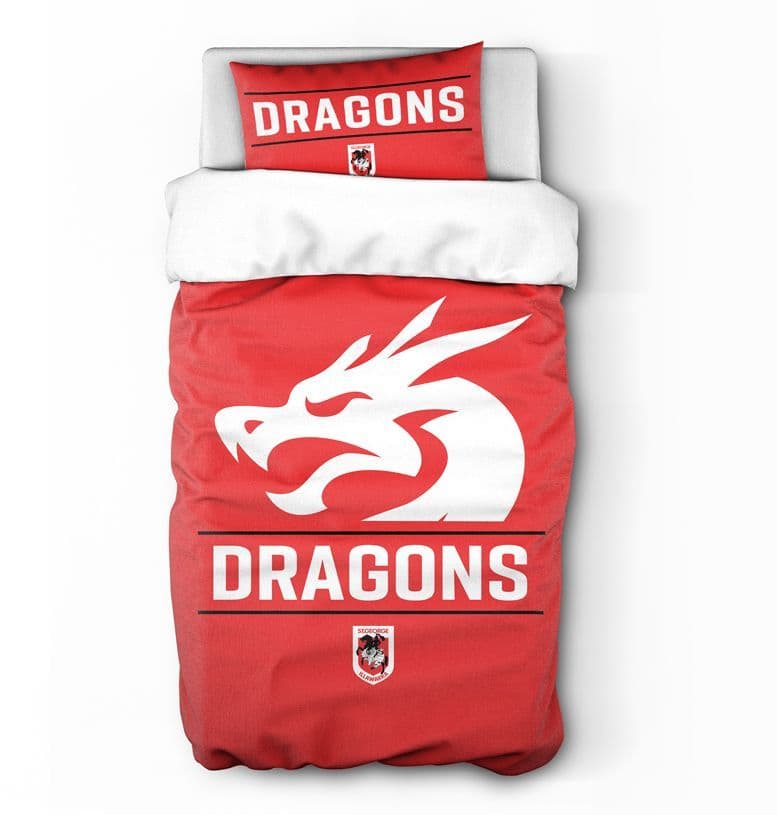 St George Dragons 2026 NRL Single Quilt Set