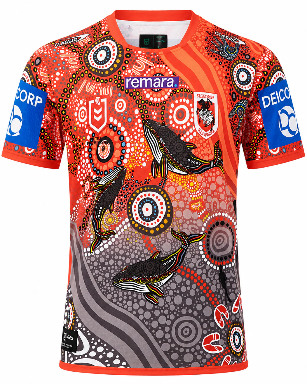St George Dragons 2026 NRL Mens Indigenous Jersey