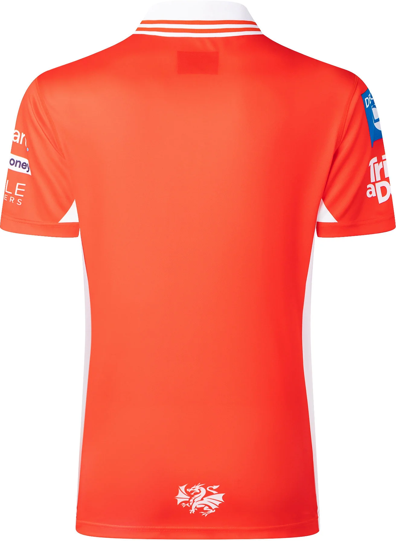 St George Dragons 2026 NRL Mens Red Media Polo Shirt - Image 3