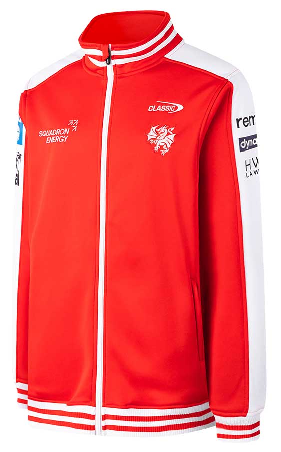 St George Dragons 2026 NRL Mens Track Jacket - Image 2
