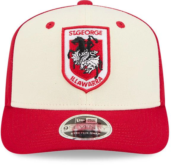 St George Dragons 2026 NRL Adults 2Tone Contrast 9Seventy Cap - Image 3