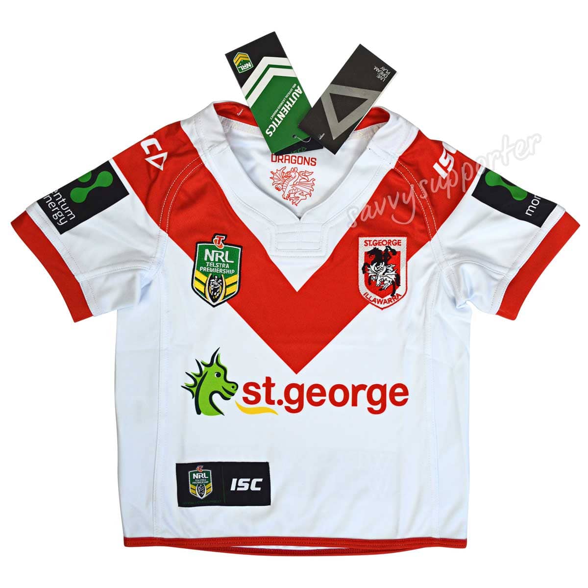 St George Dragons Kids Home Jersey - Image 7