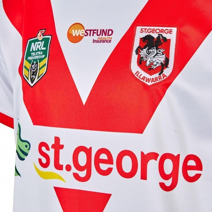 St George Dragons Mens NRL Home Jersey - Image 4
