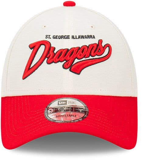 St George Dragons New Era 2Tone Script 9FORTY Snapback Cap - Image 2