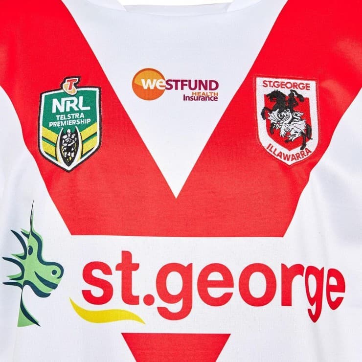 St George Dragons NRL Home Jersey - Image 5