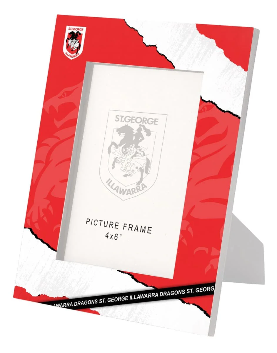 St George Dragons NRL 4 x 6" Photo Frame