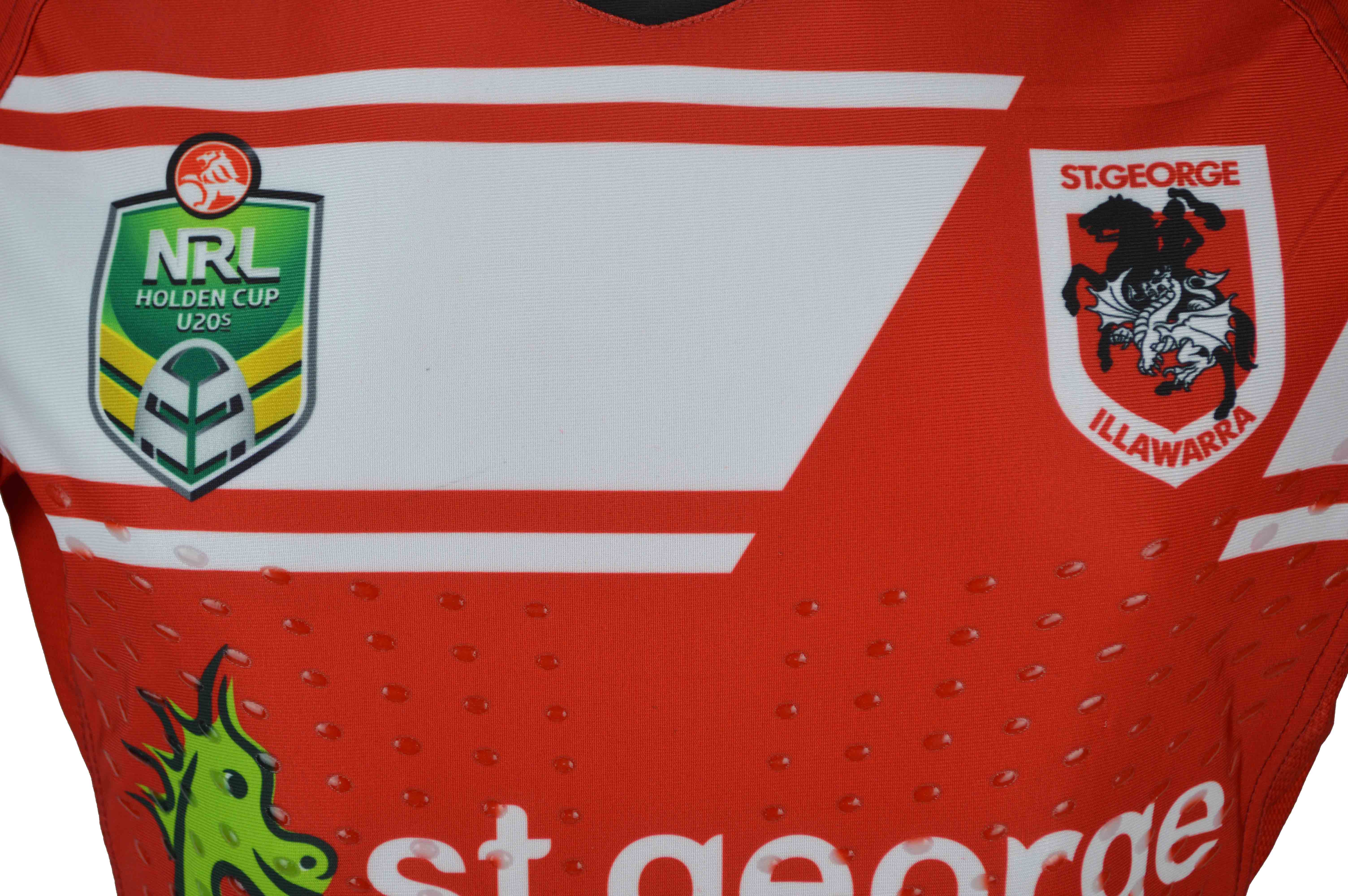 St George Dragons NRL Player Issue Away Jersey - Size XL - Image 2