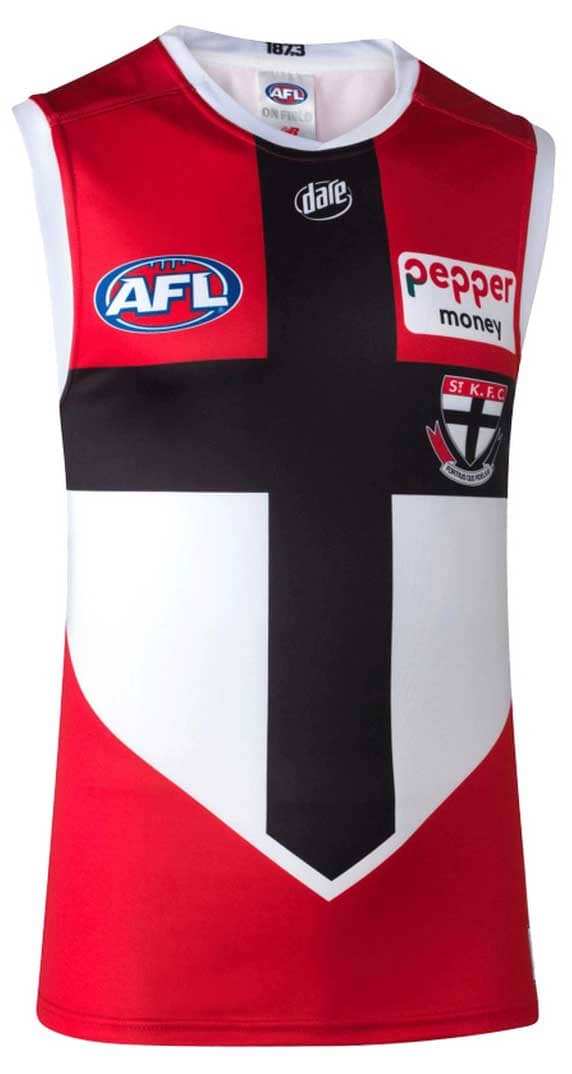 St Kilda Saints AFL Mens Clash Guernsey - Image 3