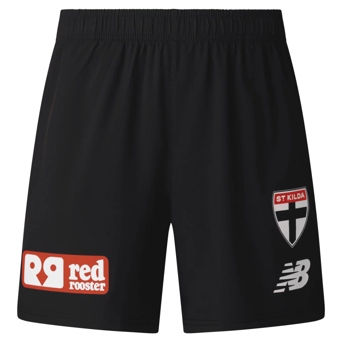St Kilda Saints 2025 AFL Mens Travel Shorts - Image 2