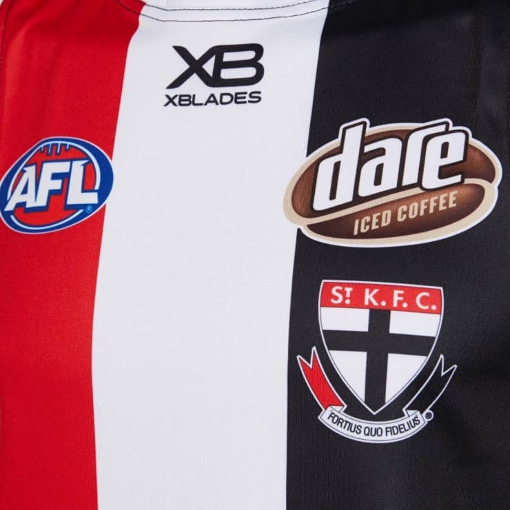 St Kilda Saints AFL Mens Home Guernsey - Image 2