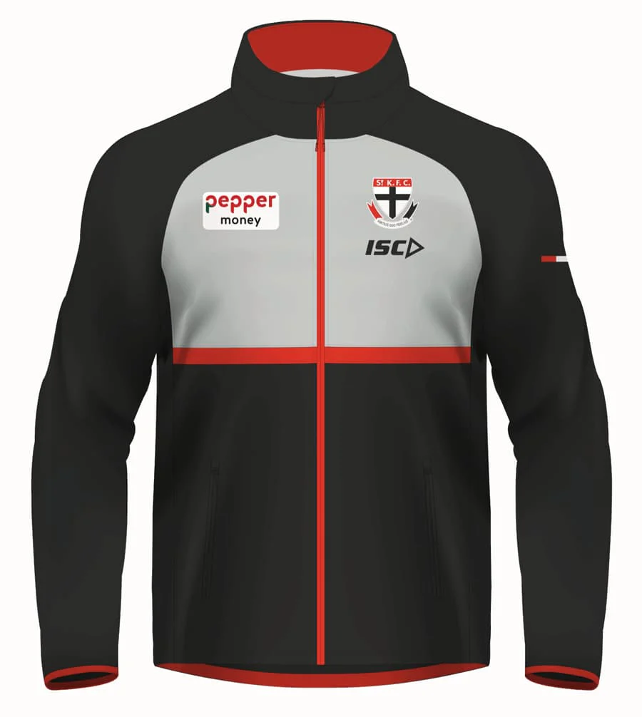 St Kilda Saints AFL Mens Wet Weather Jacket - Image 5