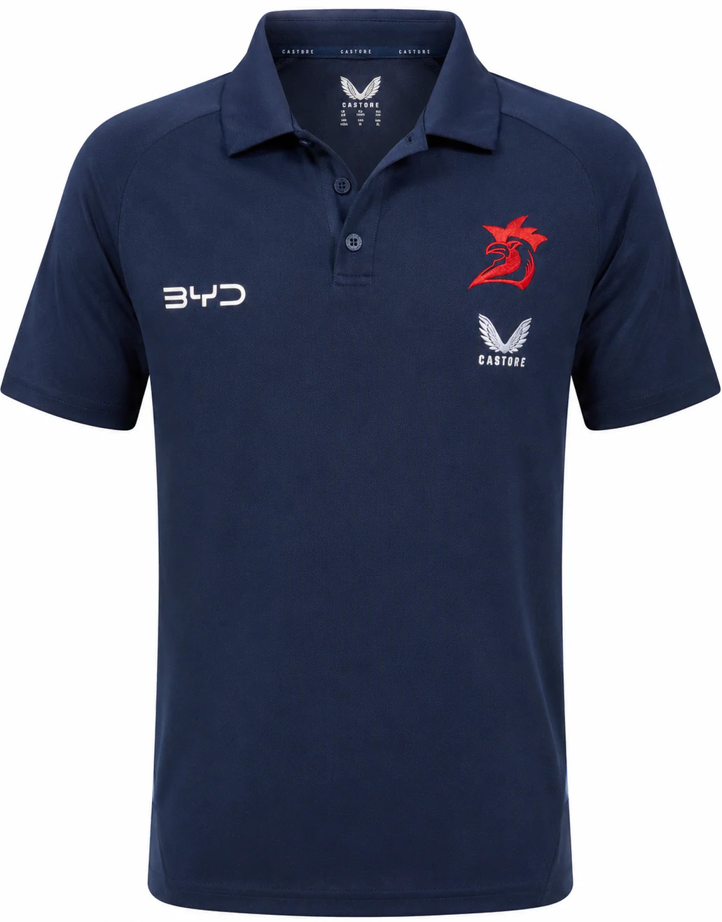 Sydney Roosters 2025 NRL Kids Players Polo Shirt - Image 2