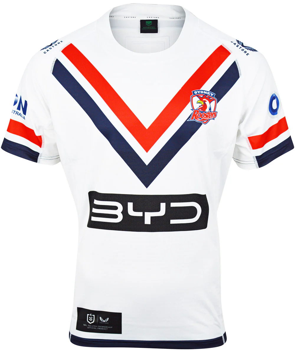 Sydney Roosters 2025 NRL Mens Reserve Player Issue Away Jersey with GPS - Image 2