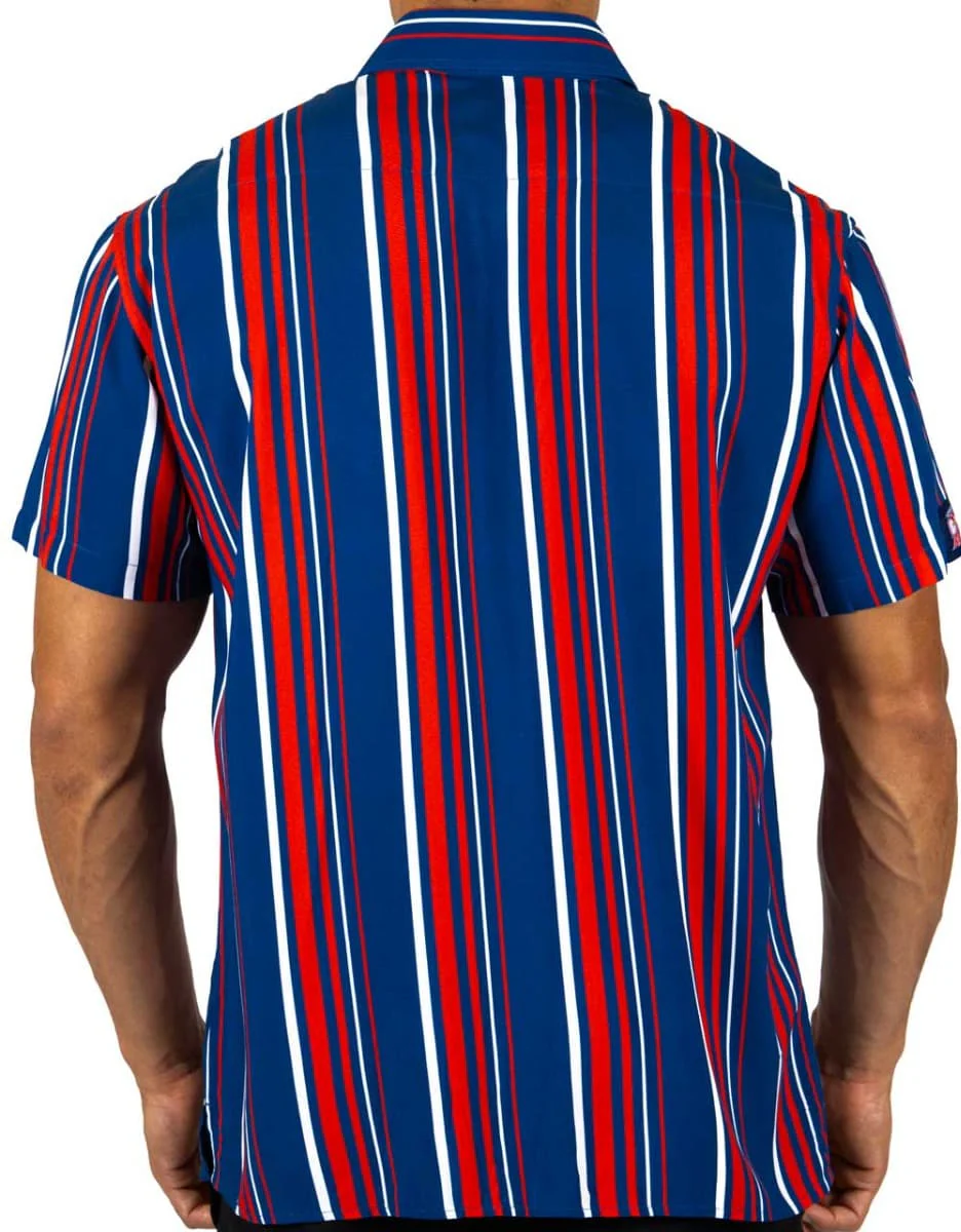 Sydney Roosters 2025 NRL Mens Sorrento Party Shirt - Image 4