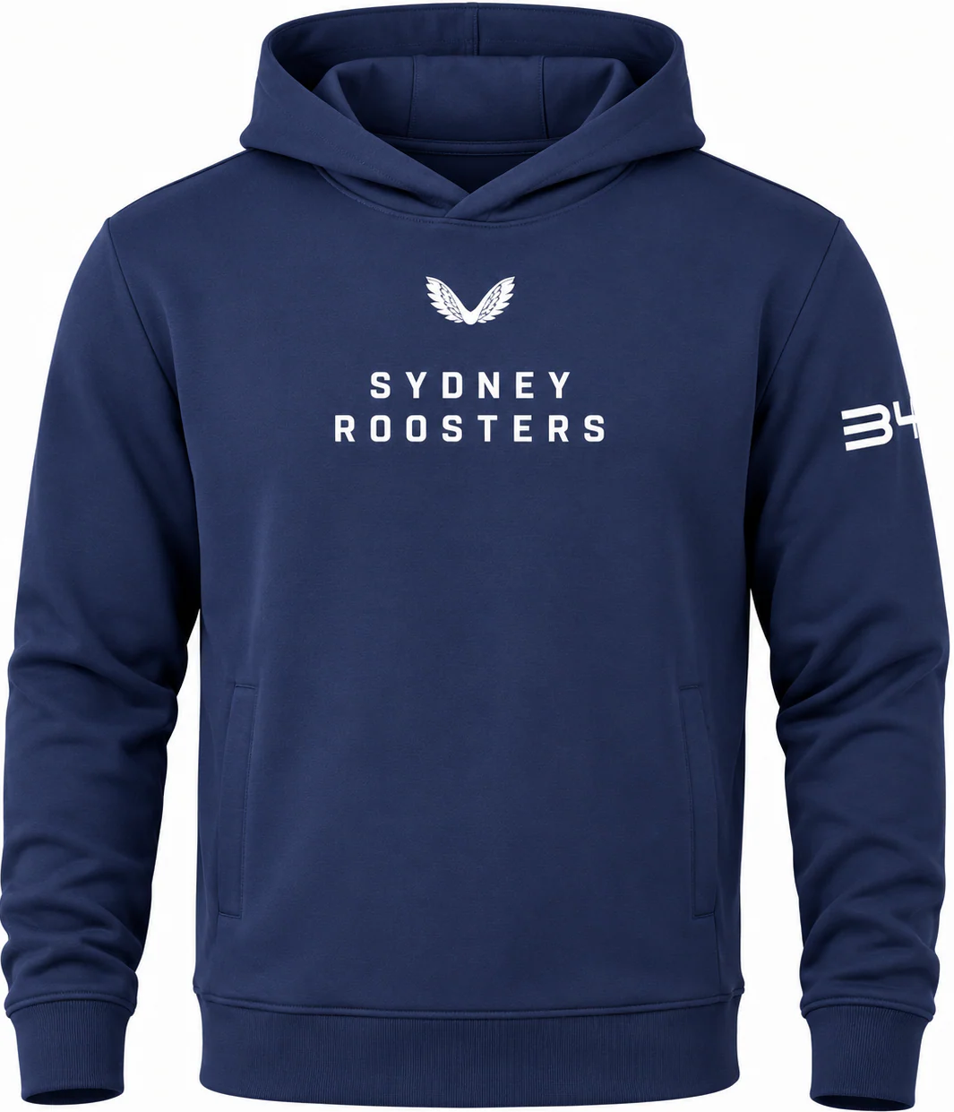 Sydney Roosters 2025 NRL Mens Travel Logo Hoody - Image 2