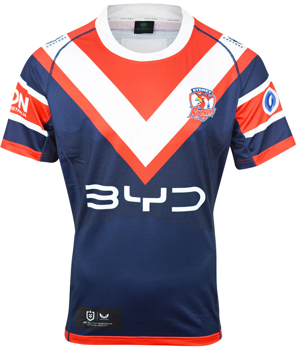 Sydney Roosters 2025 NRL Mens Reserve Player Issue Home Jersey