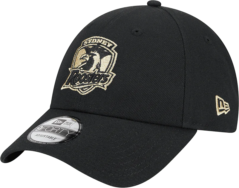 Sydney Roosters 2026 NRL New Era Gold 9FORTY Snap Cap