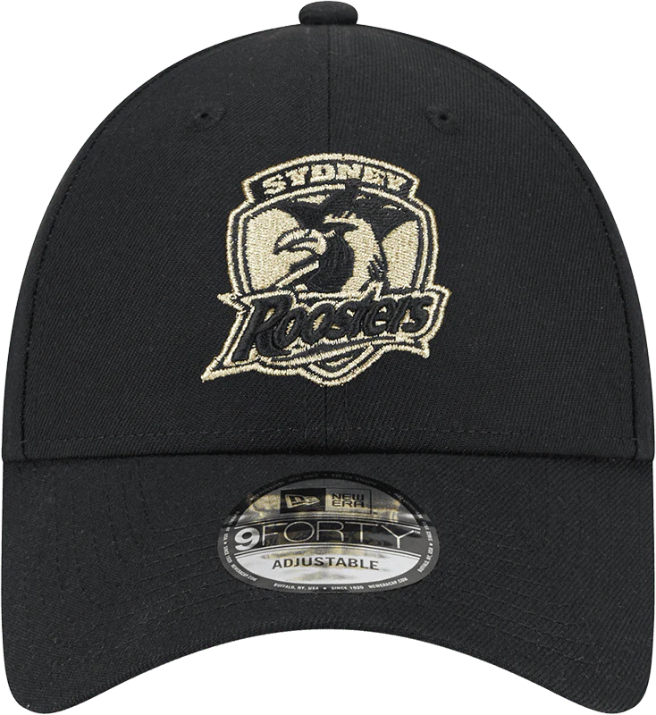 Sydney Roosters 2026 NRL New Era Gold 9FORTY Snap Cap - Image 3