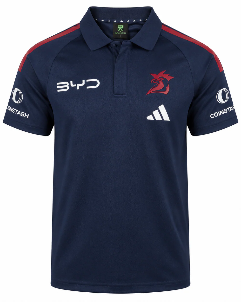 Sydney Roosters 2026 NRL Mens Media Polo Shirt - Image 4