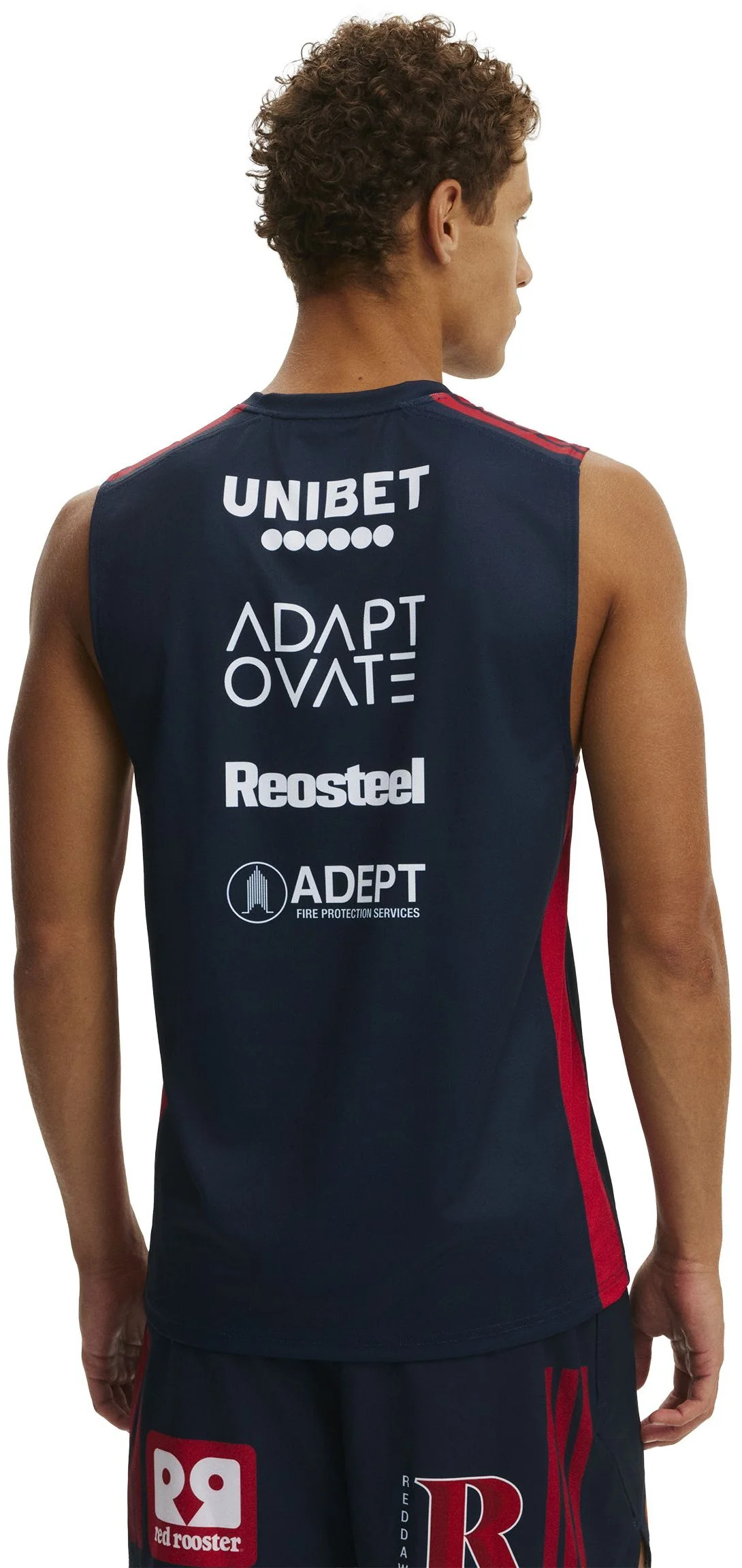 Sydney Roosters 2026 NRL Mens Navy Training Singlet - Image 5