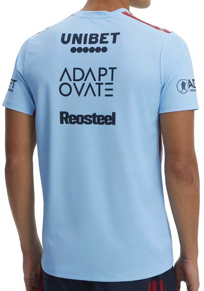 Sydney Roosters 2026 NRL Mens Sky Blue Training Shirt - Image 5
