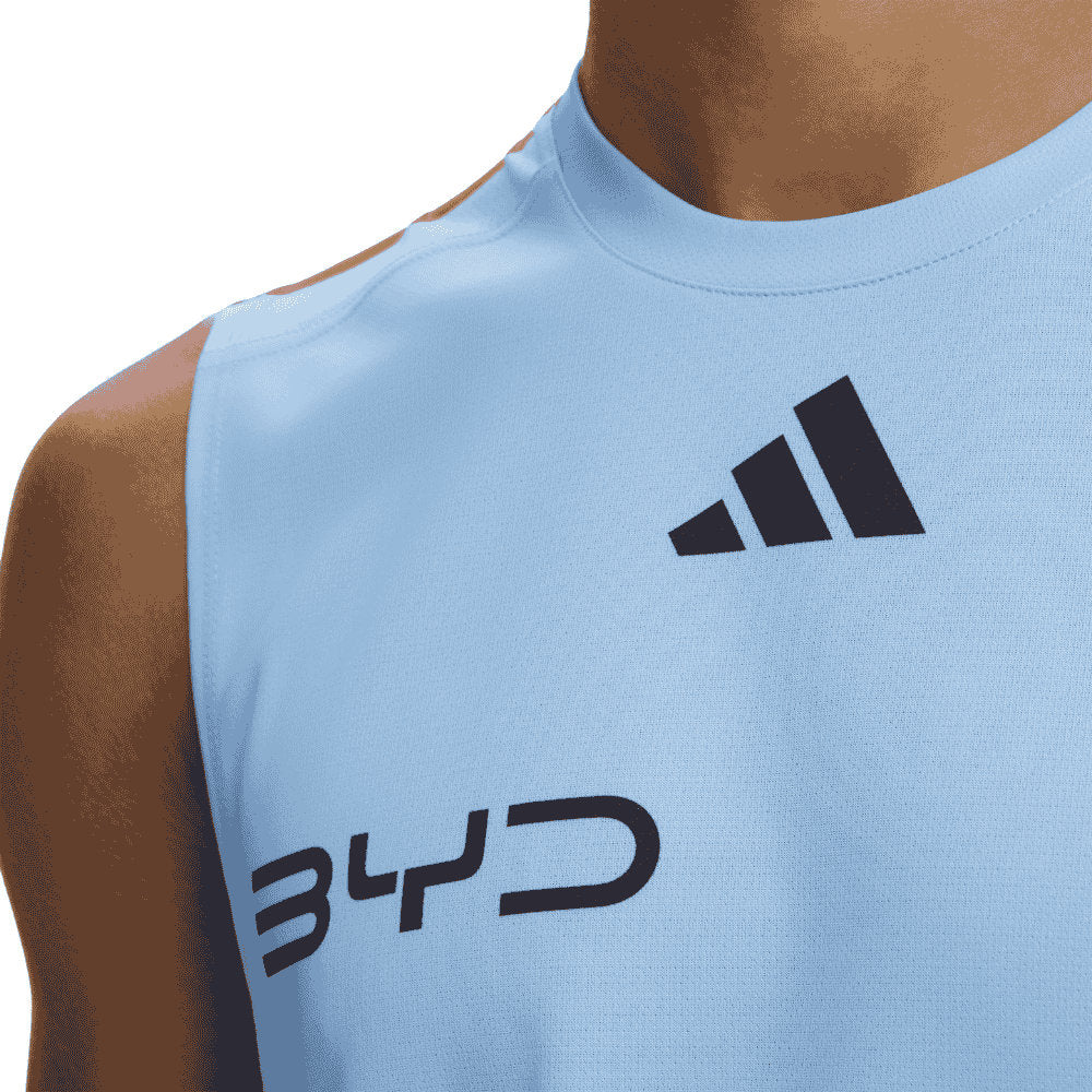 Sydney Roosters 2026 NRL Mens Sky Blue Training Singlet - Image 3