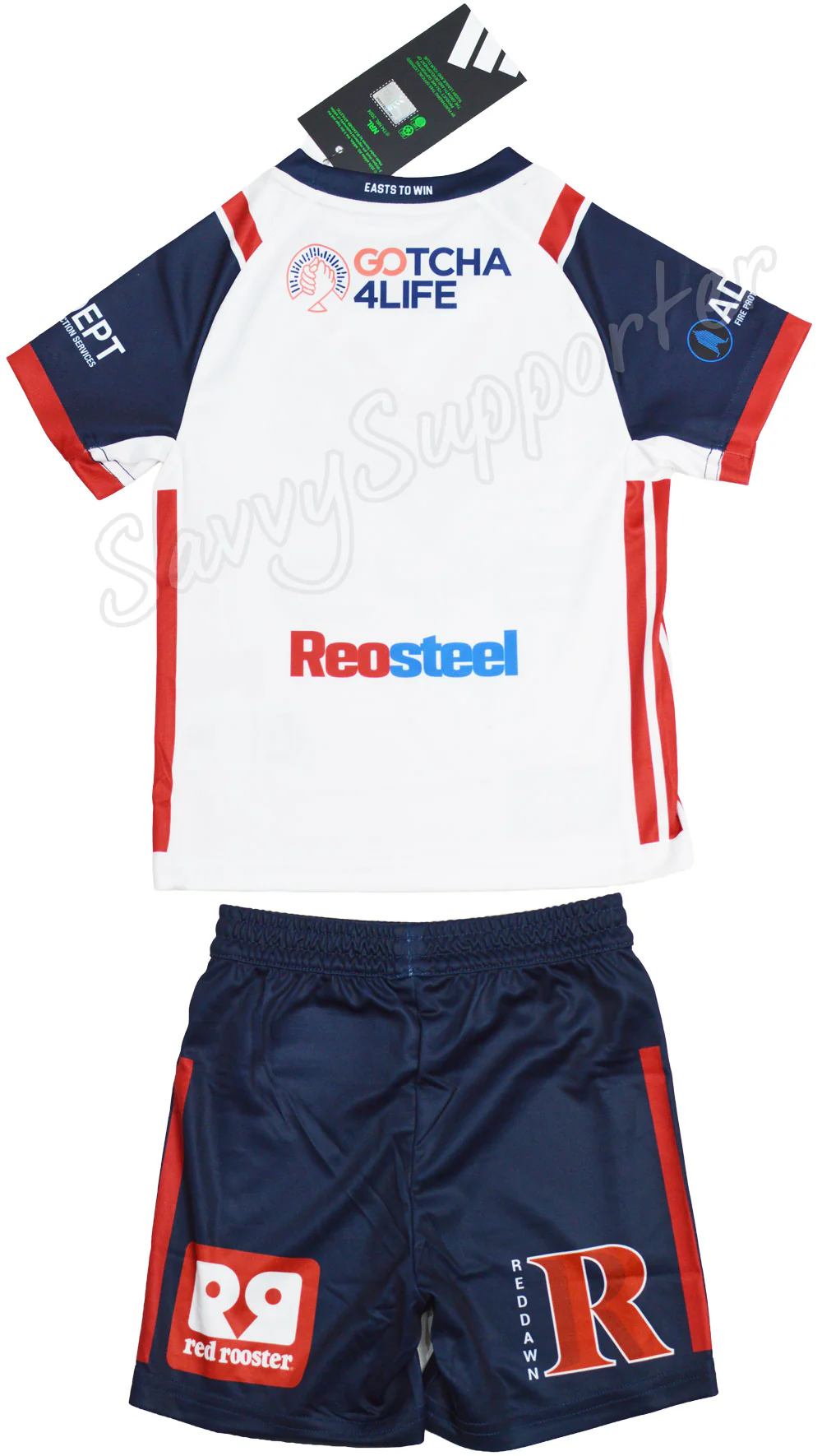 Sydney Roosters 2026 NRL Toddler Away Jersey Set - Image 2