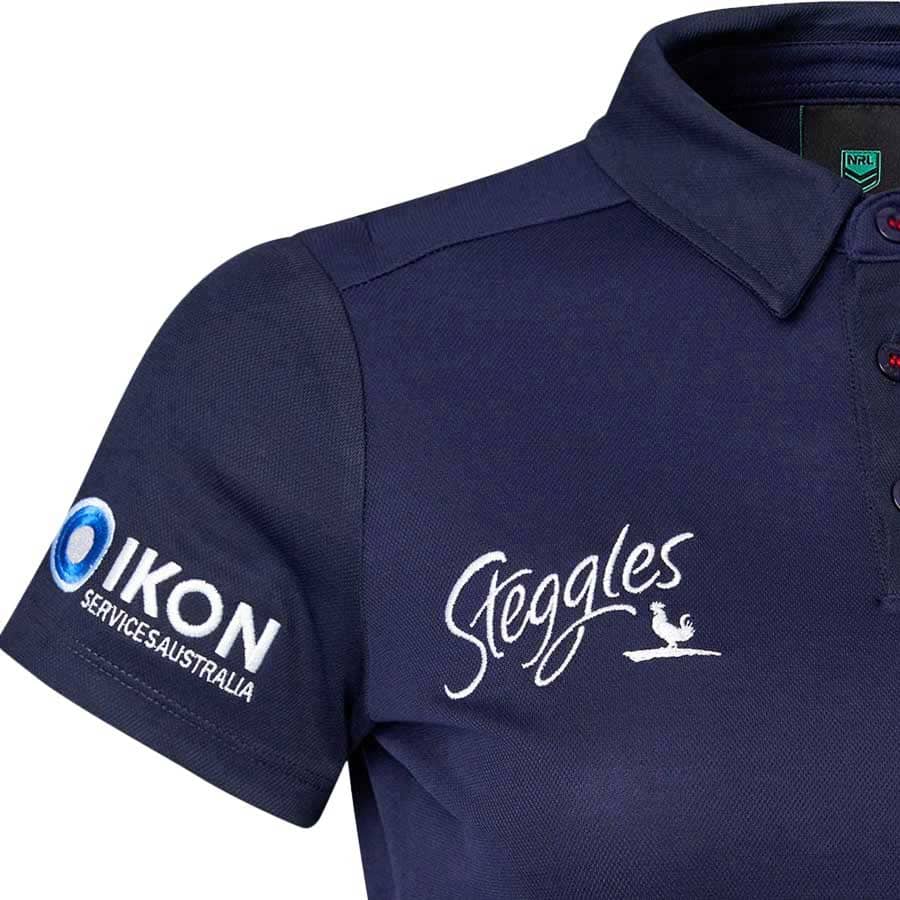 Sydney Roosters NRL Ladies Media Polo Shirt - Image 4
