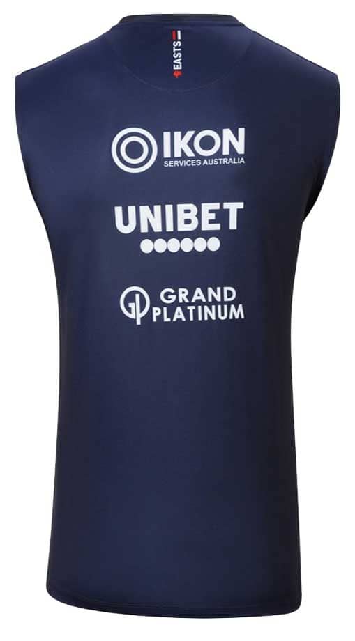 Sydney Roosters NRL Mens Navy Training Singlet - Image 5