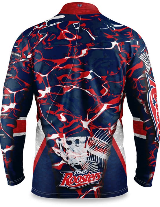 Sydney Roosters NRL Fishing Shirt - Image 2