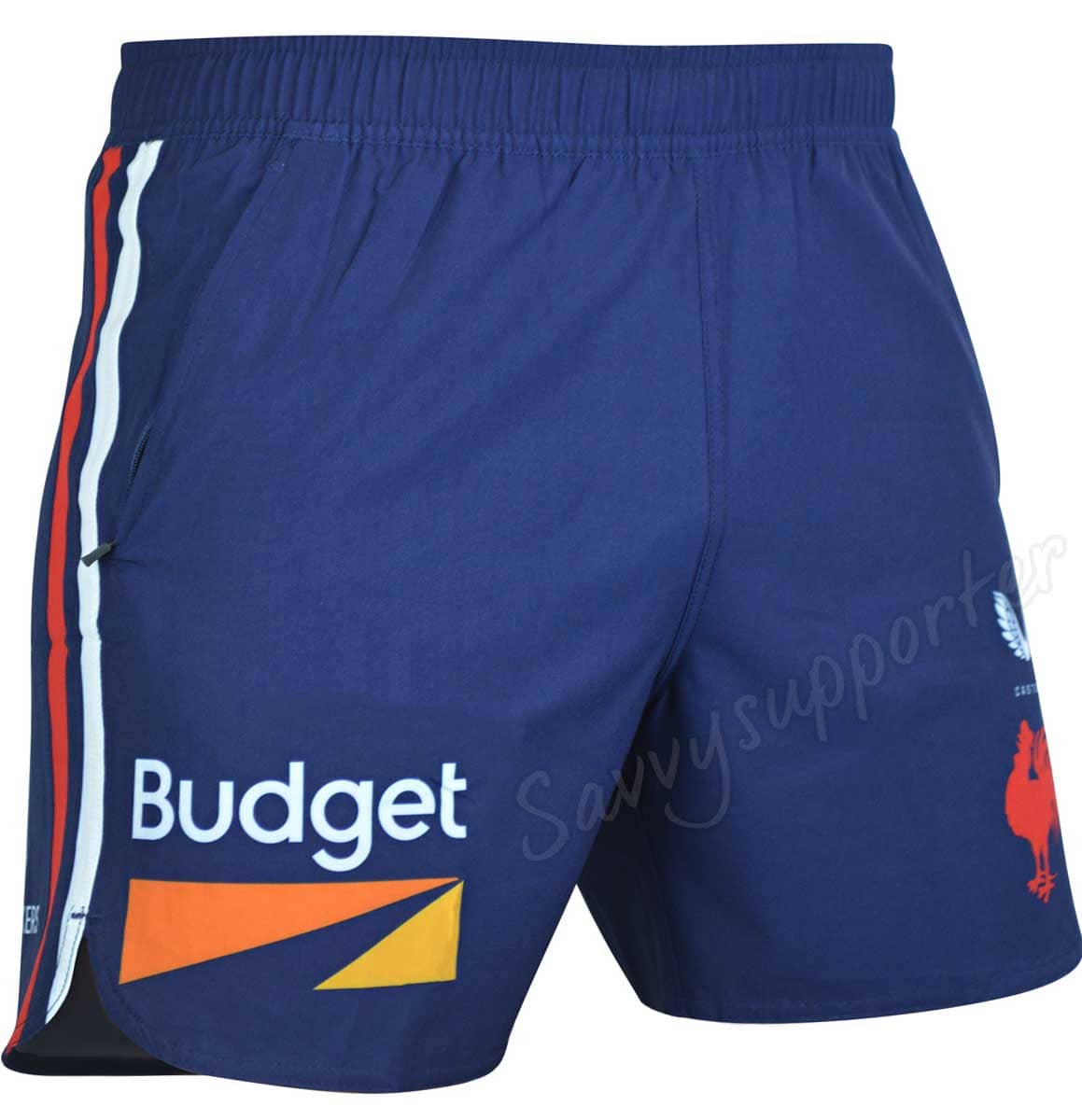 Sydney Roosters NRL Kids Training Shorts - Image 2