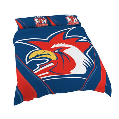 Sydney Roosters NRL King Quilt Cover Set - Image 2